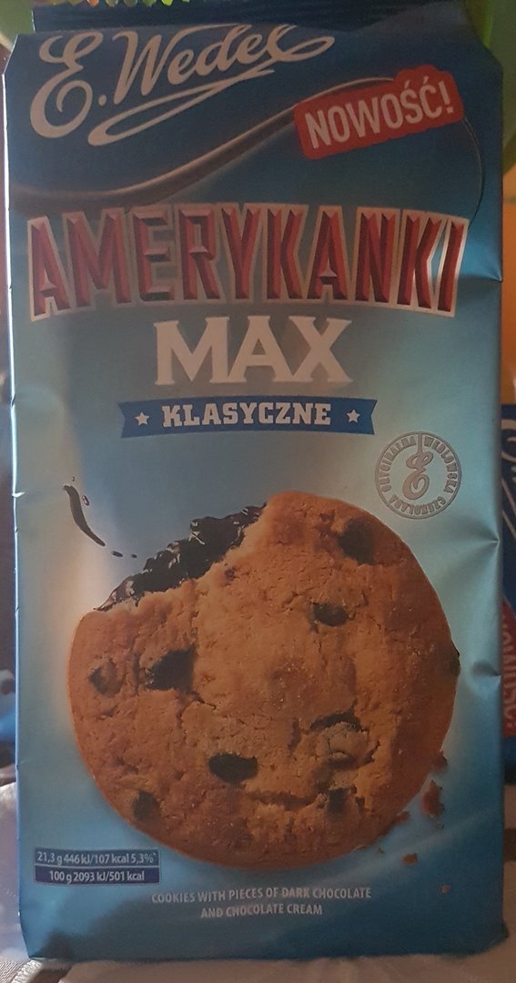 Amerykanki Cookies mit flüssigem Kern